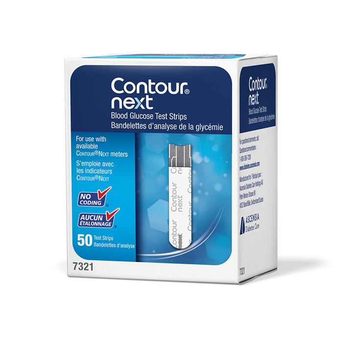 Ταινίες μέτρησης σακχάρου Contour Next